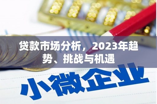 竹南贷款市场分析，2023年趋势、挑战与机遇