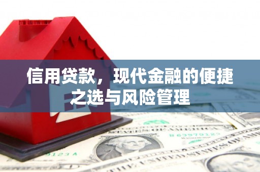 竹南信用贷款，现代金融的便捷之选与风险管理