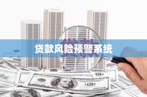 竹南贷款风险预警系统