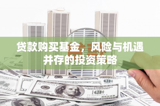 竹南贷款购买基金，风险与机遇并存的投资策略