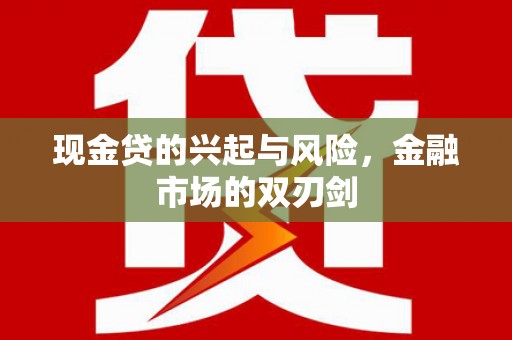 竹南现金贷的兴起与风险，金融市场的双刃剑