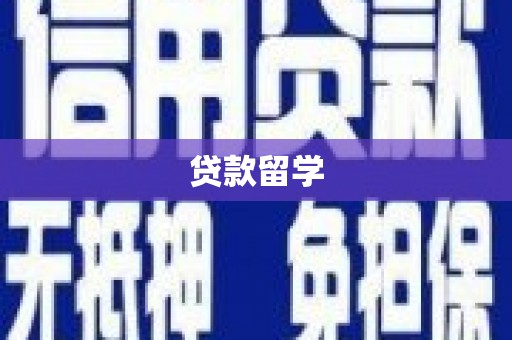 竹南贷款留学