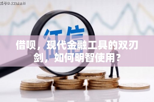竹南借呗，现代金融工具的双刃剑，如何明智使用？