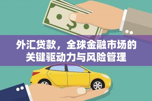 竹南外汇贷款，全球金融市场的关键驱动力与风险管理