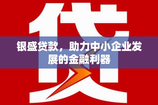 竹南银盛贷款，助力中小企业发展的金融利器