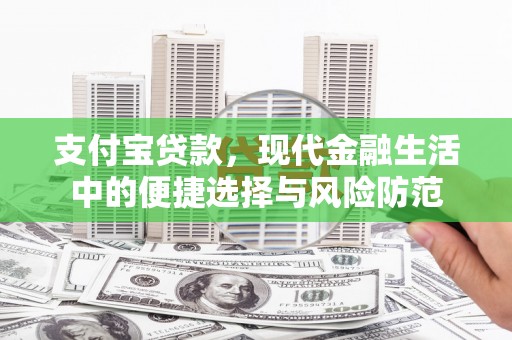 竹南支付宝贷款，现代金融生活中的便捷选择与风险防范