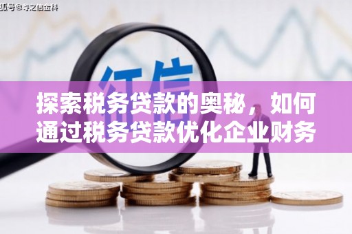 竹南探索税务贷款的奥秘，如何通过税务贷款优化企业财务