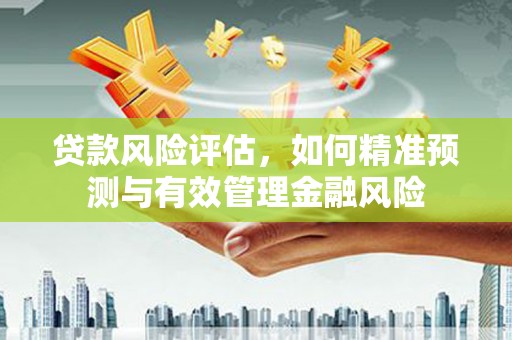 竹南贷款风险评估，如何精准预测与有效管理金融风险
