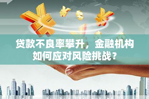 竹南贷款不良率攀升，金融机构如何应对风险挑战？