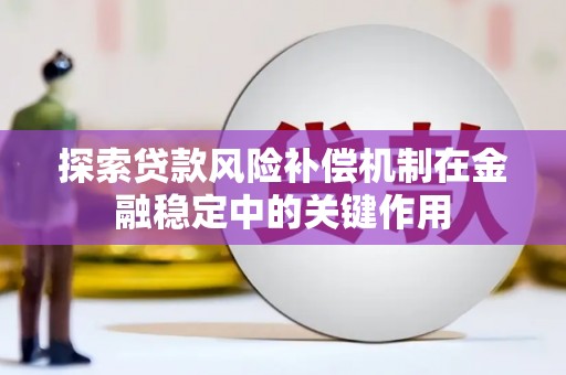 竹南探索贷款风险补偿机制在金融稳定中的关键作用