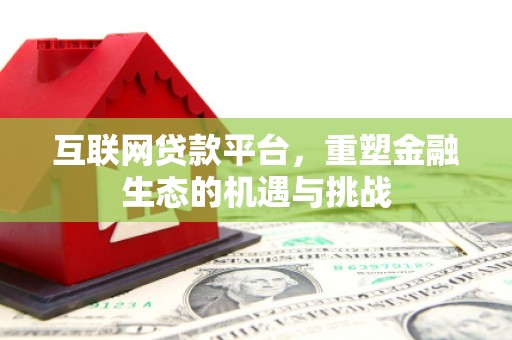 竹南互联网贷款平台，重塑金融生态的机遇与挑战