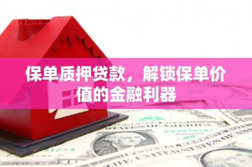 竹南保单质押贷款，解锁保单价值的金融利器
