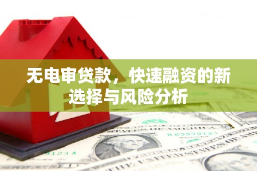 竹南无电审贷款，快速融资的新选择与风险分析
