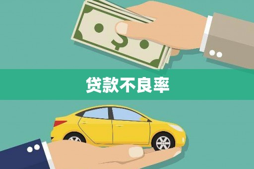 竹南贷款不良率