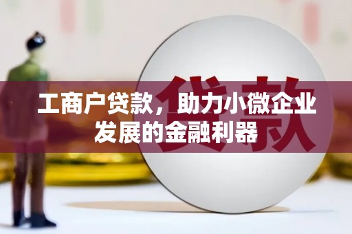 竹南工商户贷款，助力小微企业发展的金融利器