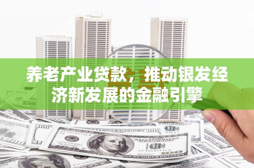 竹南养老产业贷款，推动银发经济新发展的金融引擎