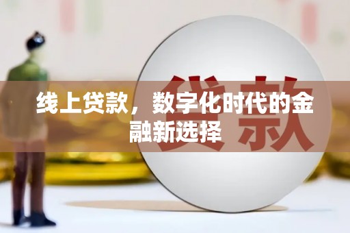 竹南线上贷款，数字化时代的金融新选择