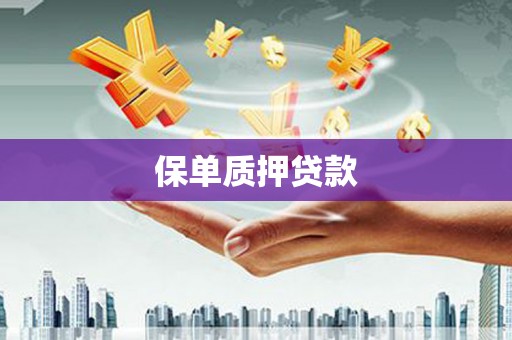 竹南保单质押贷款
