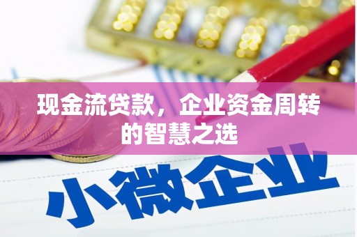 竹南现金流贷款，企业资金周转的智慧之选