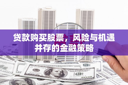 竹南贷款购买股票，风险与机遇并存的金融策略
