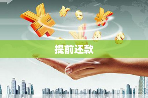 竹南提前还款