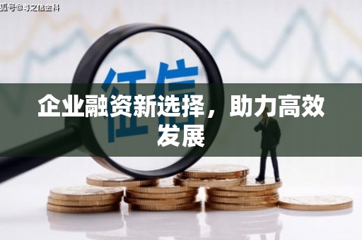 竹南企业融资新选择，助力高效发展